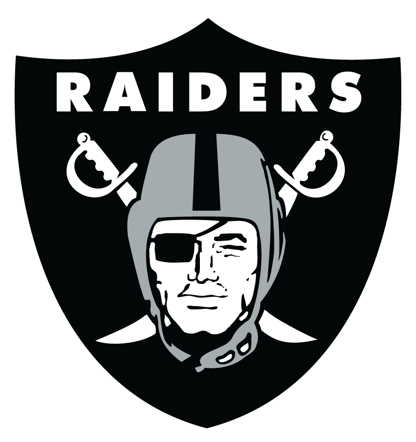 Oakland Raiders 1995-Pres Primary Logo DTF transfer for t shirt